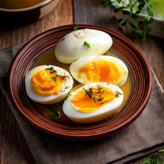 Poached Eggs.