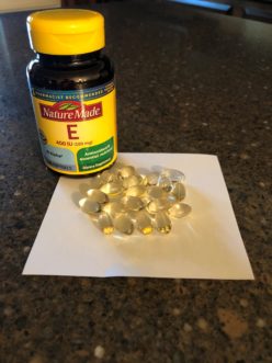 Vitamin E supplements may be purchased at your local drug store. Michelle Altman,©2021 Clemson Extension