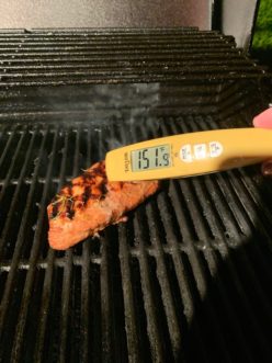 Cook whole muscle cuts of pork, such as chops and roasts to a minimum internal temperature of 145 °F with a 4-minute rest before carving. Kimberly Baker, ©2020, Clemson Extension