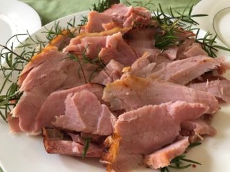 Ham is a great meat choice for holiday festivities.