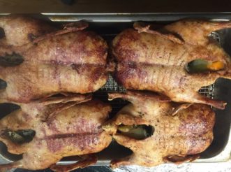 Roasted duck is a great turkey alternative for small families
