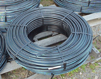 1000 foot roll of 16mm drip tubing.
