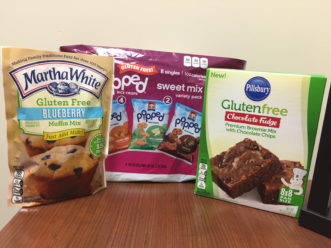Examples of gluten-free labeled products