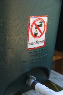 Label spigot’s to read “Do Not Drink” or another non-potable message to prevent accidental ingestion of non-treated water. 