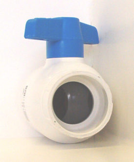 Typical ball valve.