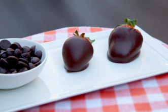 Dark Chocolate Strawberries