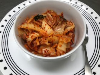 Kimchi can be served alone, over steamed rice or as an added ingredient to recipes. 