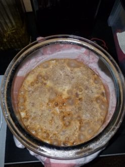 Discard any vinegar showing signs of contamination.