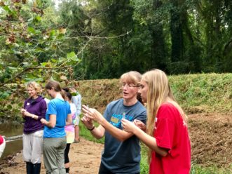 Hands-on and streamside learning is offered at SC AAS Certification Workshops. 