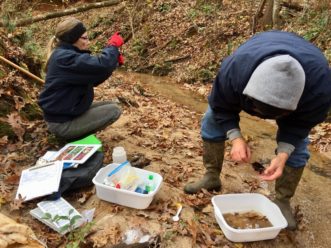 SC AAS Certified Volunteers collect water quality and macroinvertebrate community data typically in headwater streams, which are less frequently monitored by state and federal agencies. 