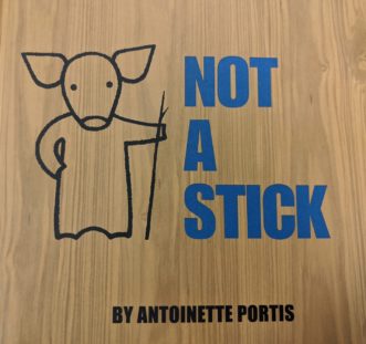 Not A Stick, a book by Antoinette Portis. Illustration by Antoinette Portis Book: Not A Stick, by Antoinette Portis
