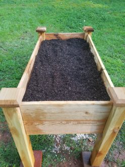 Large planters may become very heavy with moistened soil. So, make sure a planter is in its permanent location before adding soil. LayLa Burgess, ©2018 HGIC, Clemson Extension