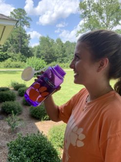 Make your own sports drink, will save you money.