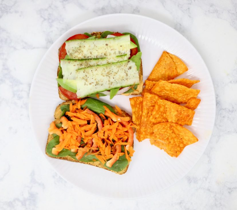 Veggie & Hummus Sandwich