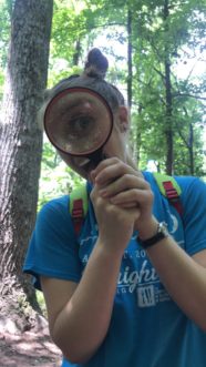 Having fun on the trail. Ellie Lane, ©2021, Clemson Extension