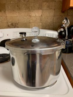 If you plan to use a pressure canner for safely preserving low acid foods like vegetables or meats, consider scheduling a canner inspection soon. Rebecca Baxley, ©2021, Clemson Extension
