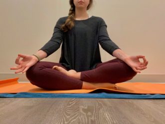 Meditation Practice. Allison Arnold, ©2021, PHS Student Intern