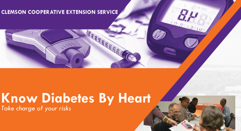 Know Diabetes By Heart. Clemson Cooperative Extension Service
