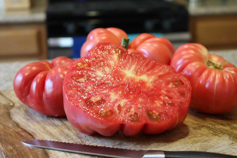 Tomato ‘Pink Delicious’.