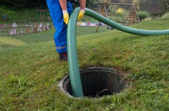Figure 2. A septic system pump out.
