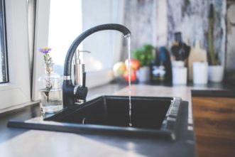 Figure 3. A running sink that is wasting water.