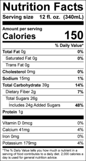 Nutrition Facts