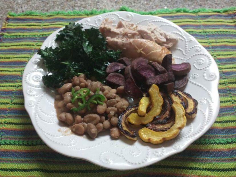 Healthy Holiday Plate.