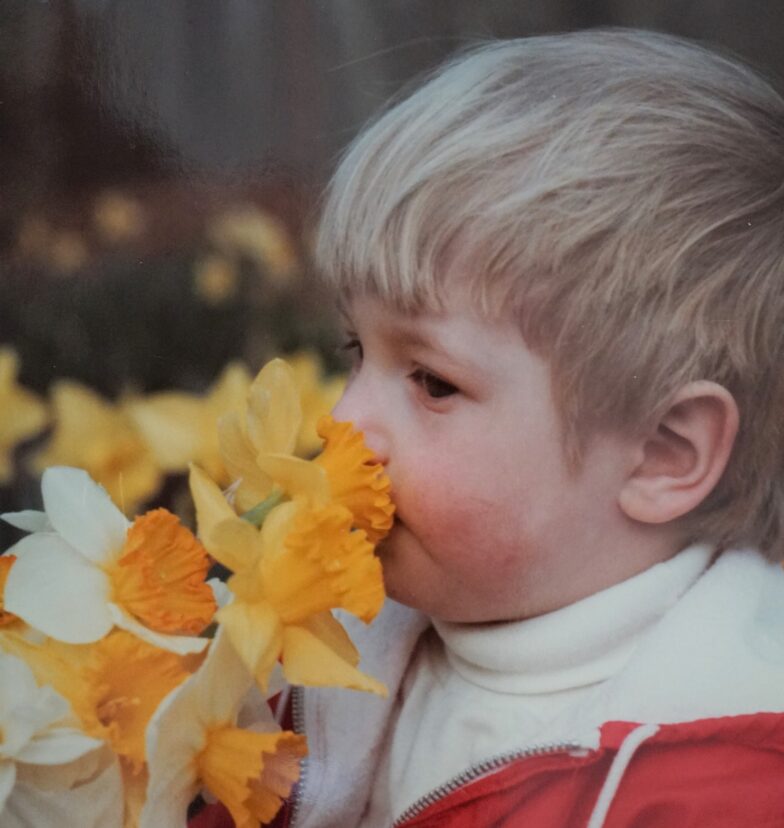 Picking daffodils was one of my son’s favorite things to do in the spring.