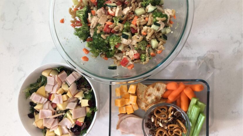 Healthy lunch options for diabetics.