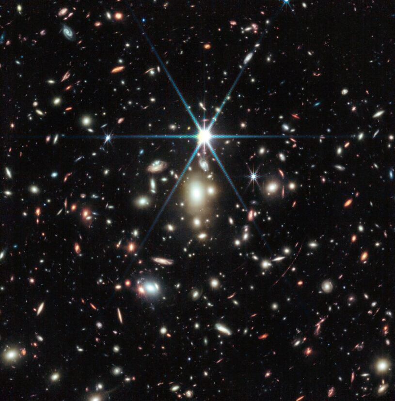 This James Webb Space Telescope image represents a failed blog topic about countless solar systems, billions of stars and planets, visceral responses, awesome insignificance, the Universe, and vegetable gardens. But ultimately, it came down to growing my piddly little South Carolina vegetable garden.