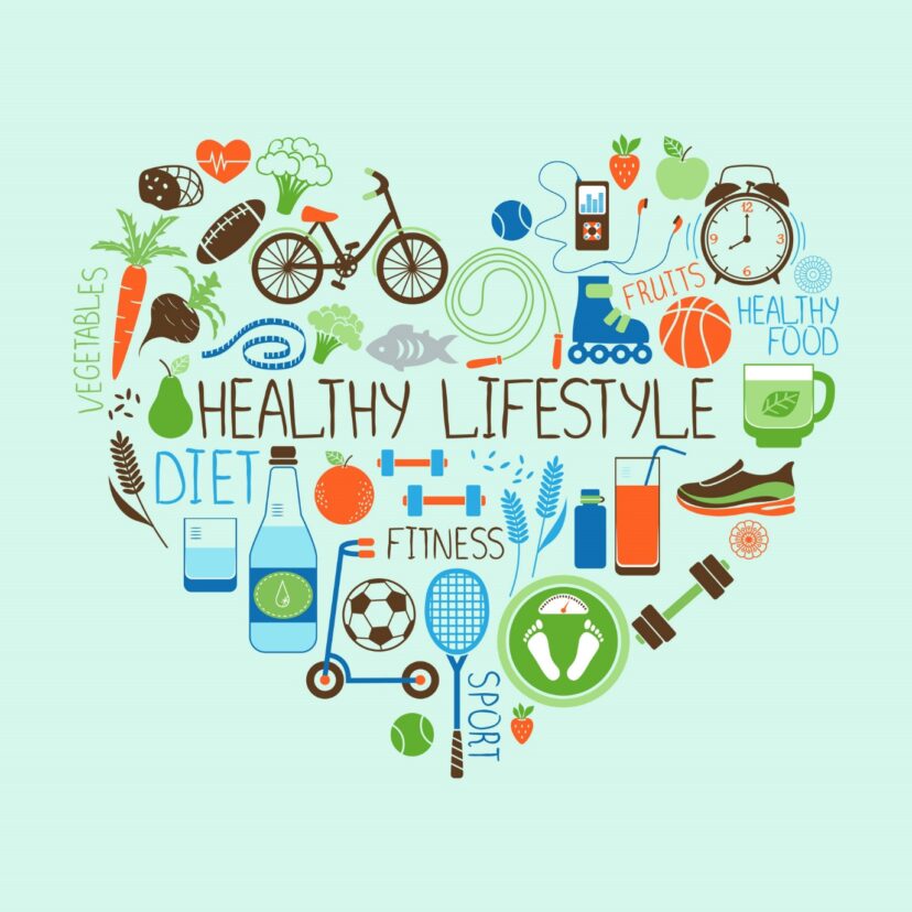 Health behaviors can include proper nutrition, being more physically active, getting enough sleep, managing stress, drinking enough water, and quitting or limiting harmful substances.