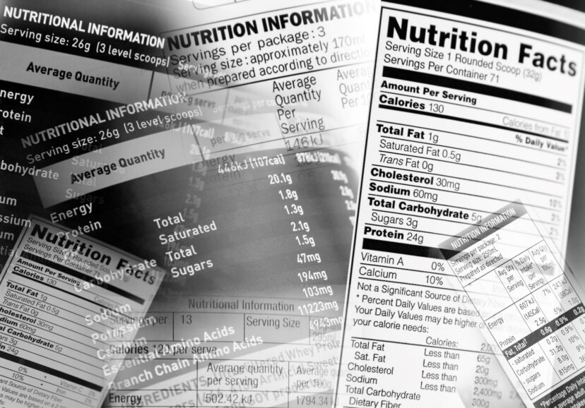 Understanding food labels or the nutrition facts label comes in handy.