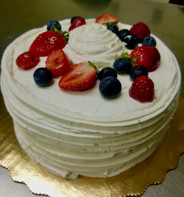 Chantilly cake.