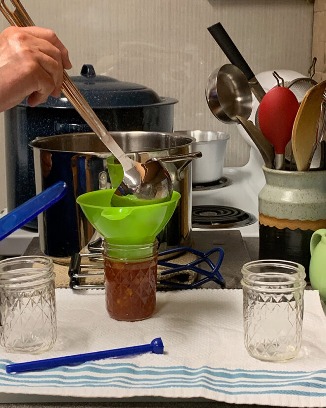 canning food