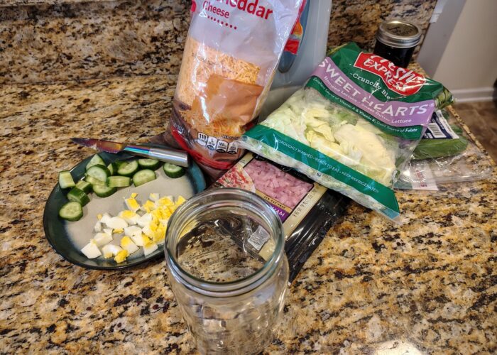 Salad Ingredients.