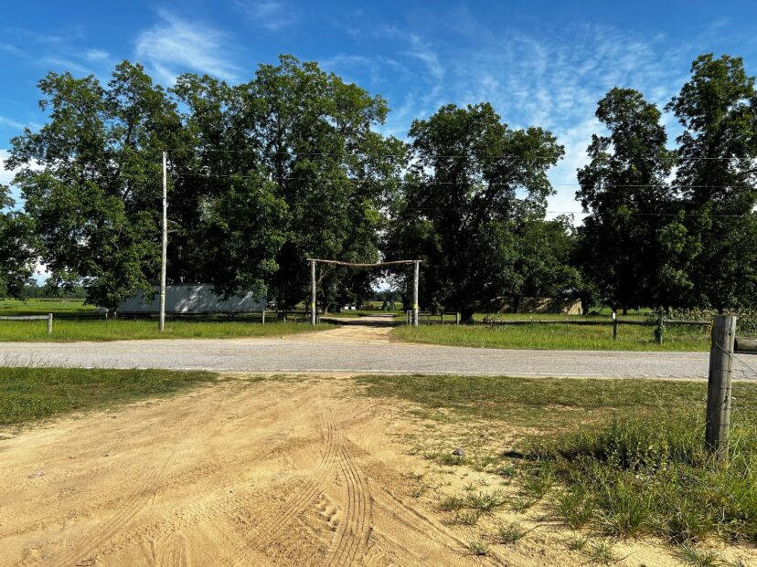 Gate Entrance to the Old Ranch.