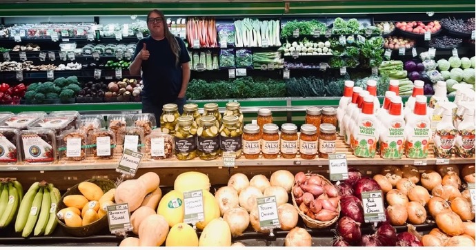 Rosewood Market, a beloved small, locally-owned grocery store here in town.