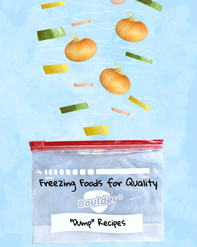vegetables in a bag