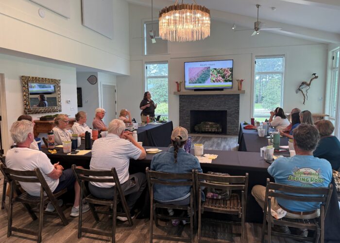 Participants enjoy a hands-on field day with a range of topics and speakers.