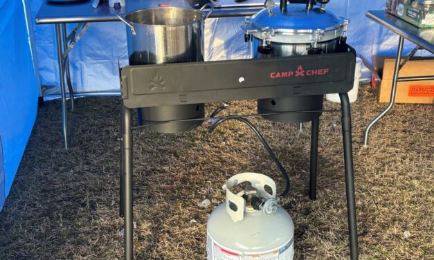 Creating and Planning an Outdoor Canning Station