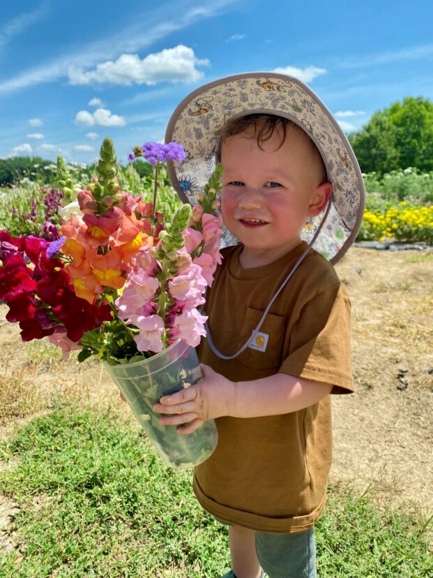 Person caring for healthy garden plants, illustrating how gardening supports physical, emotional, and environmental well-being.